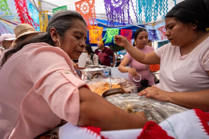 Feria del Mole y la Tortilla en Santa María Magdalena