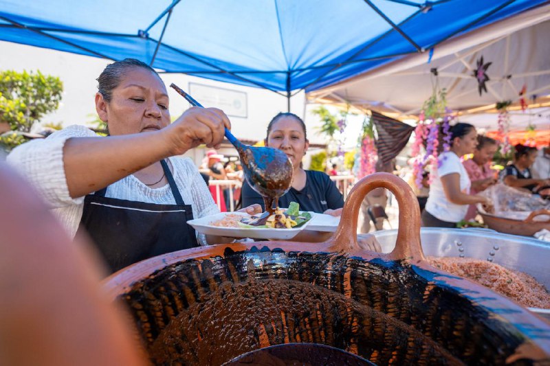 Feria del Mole y la Tortilla en Santa María Magdalena
