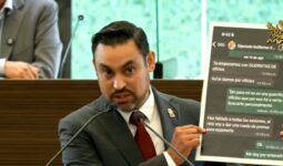 Ahora los diputados locales Homero Barrera y Guillermo Vega, intercambian acusaciones en sesión de pleno  