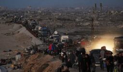 Medio millón de habitantes ya huyeron de Gaza