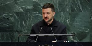 “Las armas deciden quién sobrevive”, dijo Zelenski en la ONU