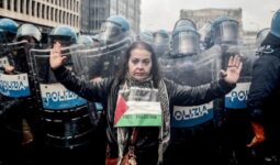 Italia en huelga general protesta contra la agresión en Gaza