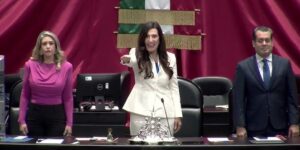 Kenia López Rabadán, nueva presidenta de la Cámara de Diputados