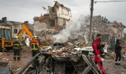 Quinientos drones y cuarenta misiles sobre Kiev, capital de Ucrania