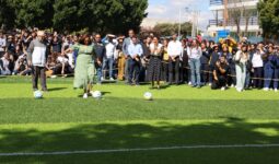 Reinauguran cancha Fourvière en la Universidad Marista de Querétaro