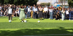 Reinauguran cancha Fourvière en la Universidad Marista de Querétaro