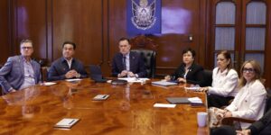 Informa Mauricio Kuri avances en atención a la Sierra ante la presidenta