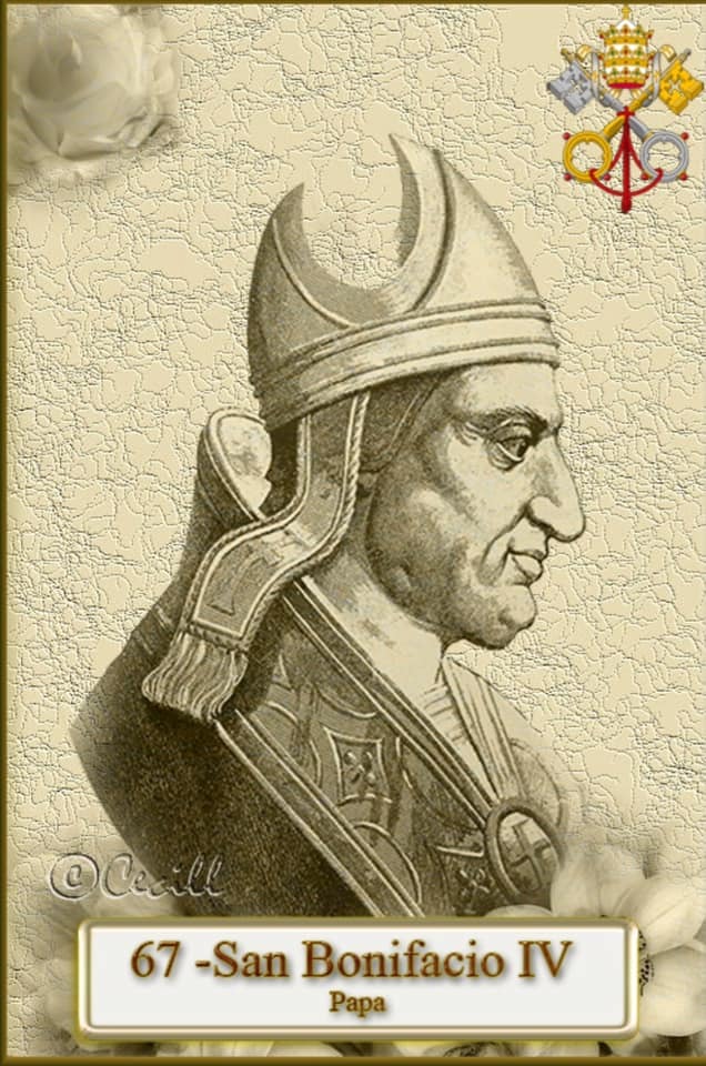 papa Bonifacio, origen de dia de muertos