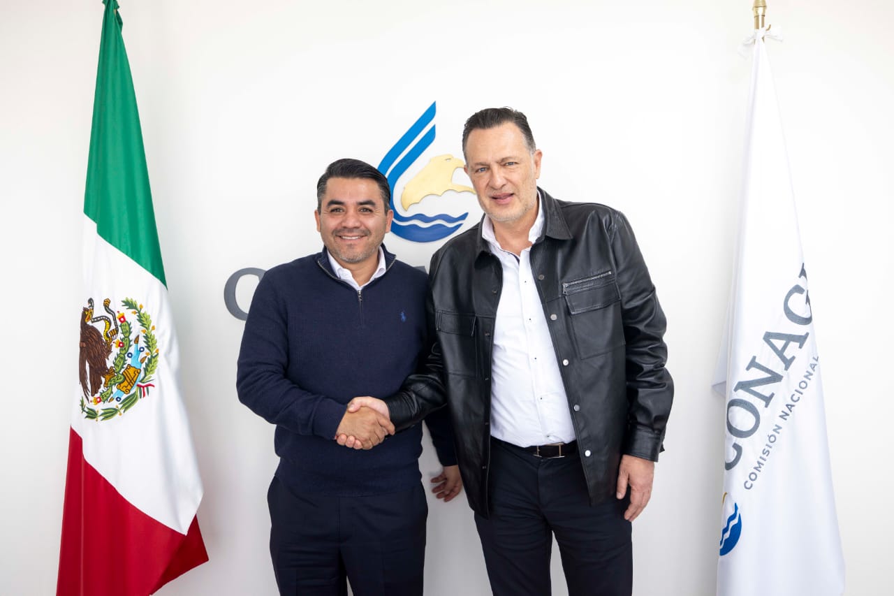 En este momento estás viendo Se reúne Mauricio Kuri y titular de la CONAGUA