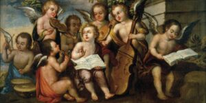 Origen de pinturas en los templos de México.