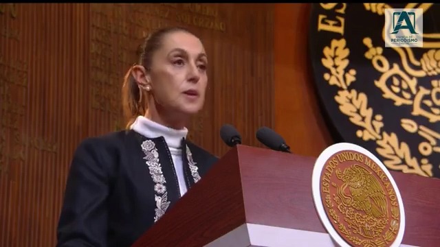 Defiende Sheinbaum la soberanía nacional durante aniversario de la Constitución