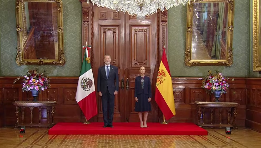 En este momento estás viendo Reunión oficial de Felipe VI de España y Claudia Sheinbaum