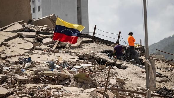 59 mil edificios dañados por el sismo en Venezuela