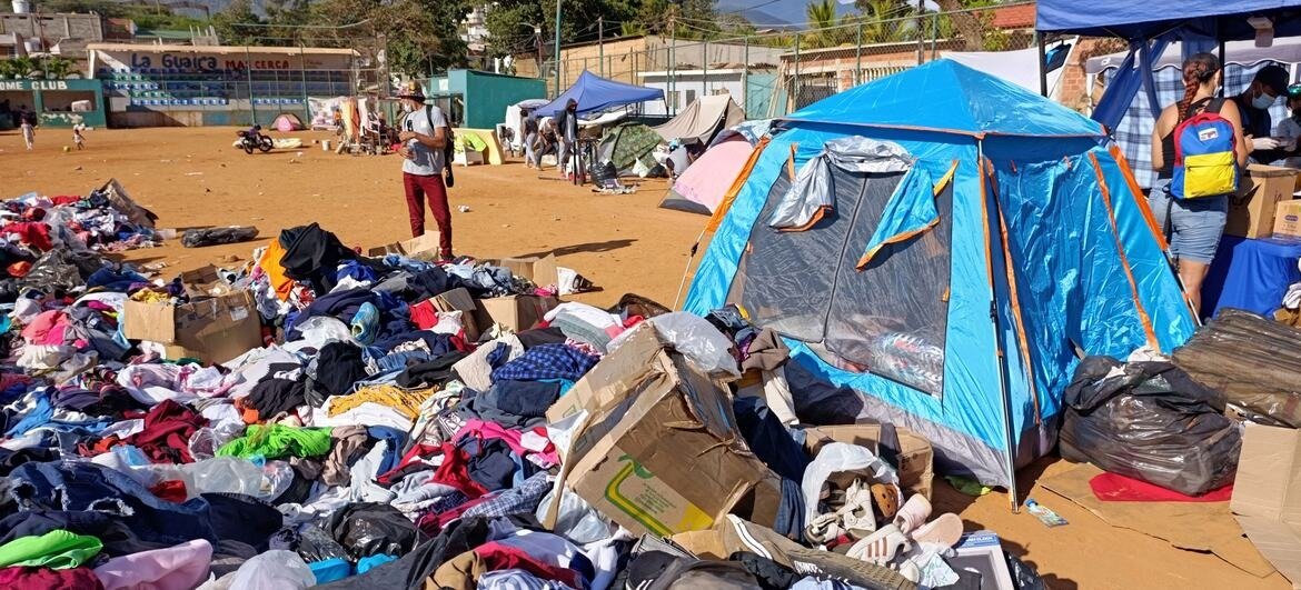 En este momento estás viendo Los venezolanos están viviendo en campamentos