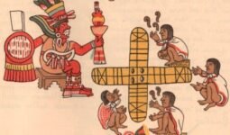 El patolli, juego de mesa practicado desde el 200 a.C