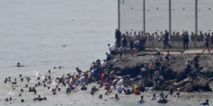 Grupos de WhatsApp promovieron la entrada a Ceuta