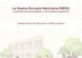 La Nueva Escuela Mexicana salió reprobada