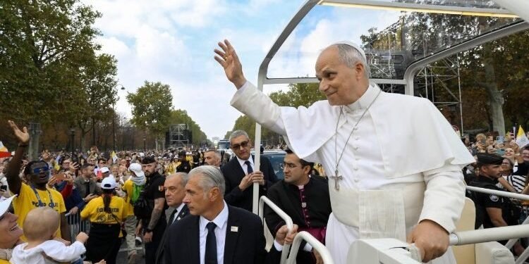 El papa León XIV de gira por Francia