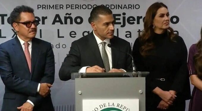 García Harfuch compareció en la JUCOPO